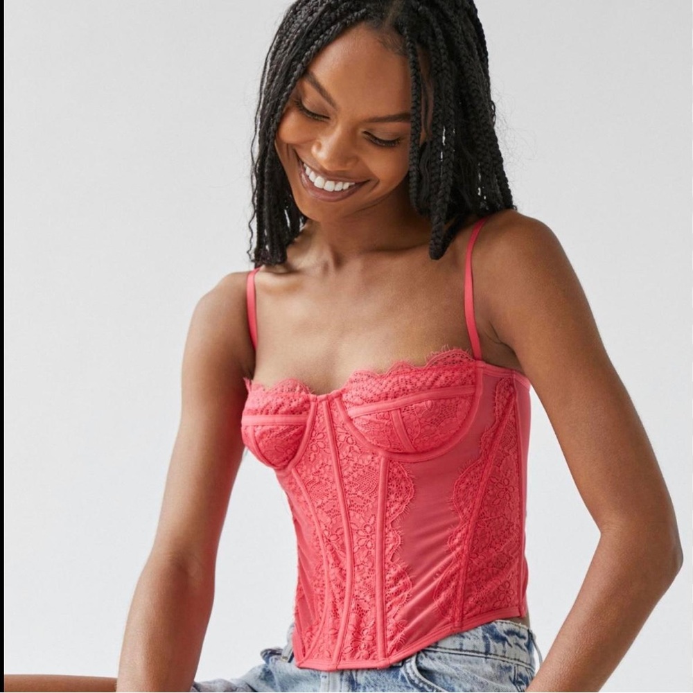 Urban Out From Under Modern Love Lace Bodysuit